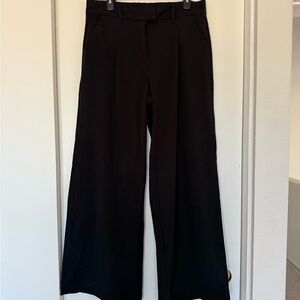 American Eagle Outfitters Black Wide-Leg Pants